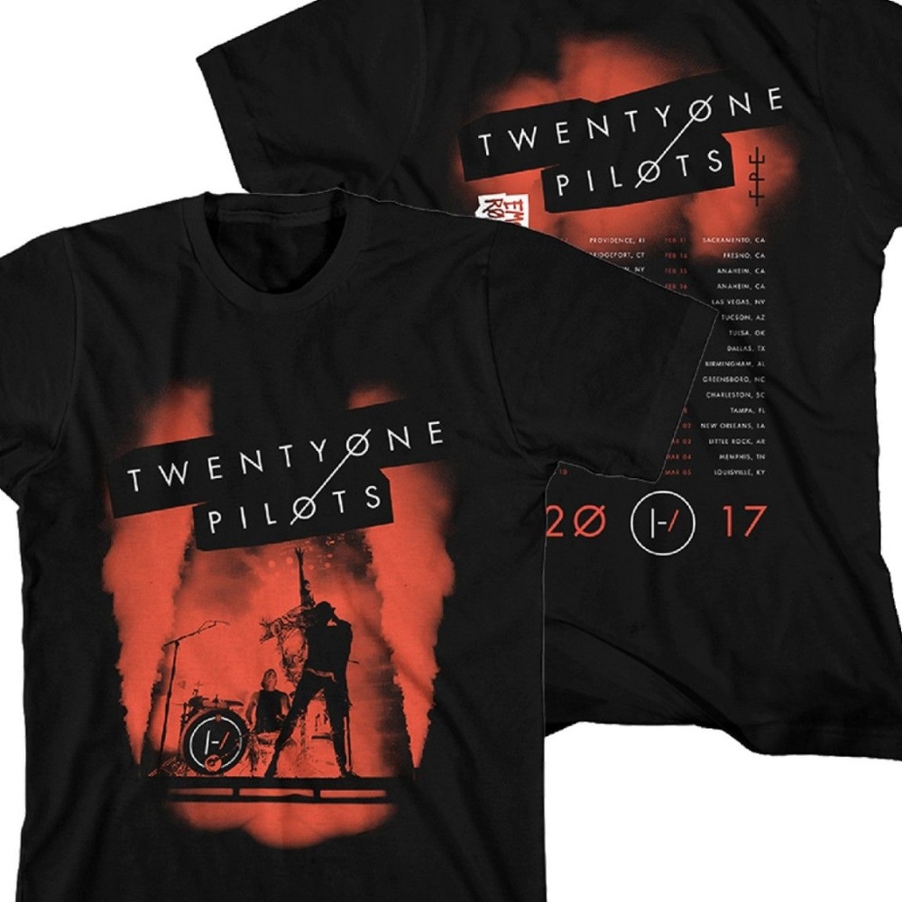 Twenty One Pilots Emotional Roadshow Tour Tee